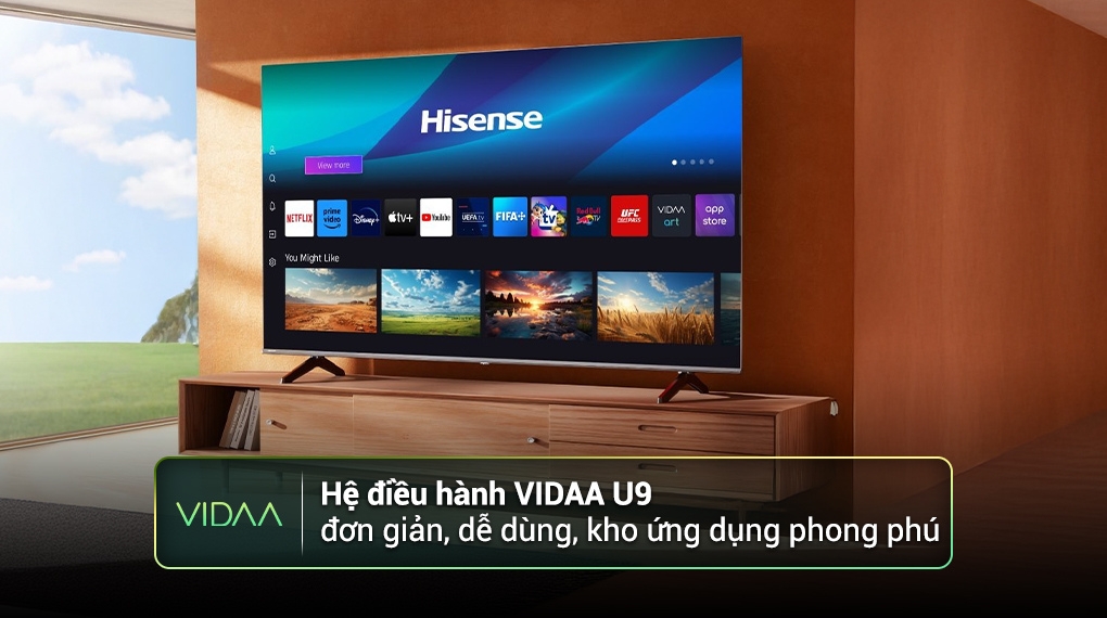 Smart Tivi QLED Hisense 32 inch 32Q5S - Hệ điều hành Smart Tivi QLED Hisense 32 inch 32Q5S - Hệ điều hành
