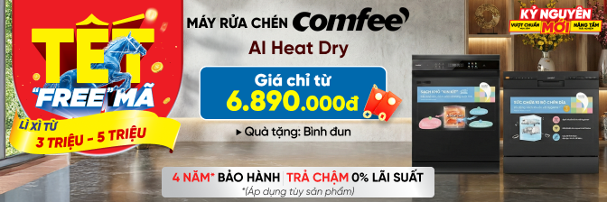 Máy rửa chén comfee