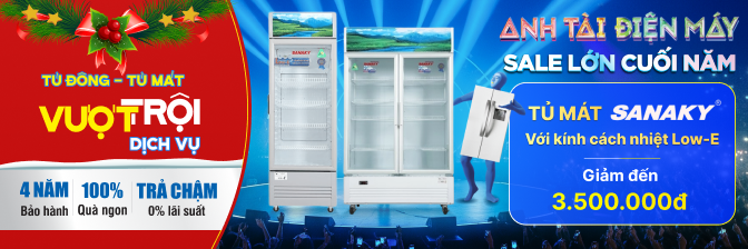 Tủ mát Sanaky