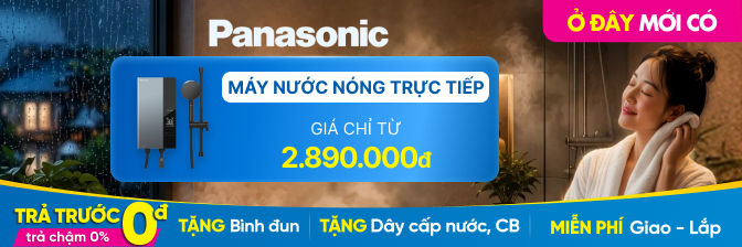 Máy nước nóng Panasonic 2025