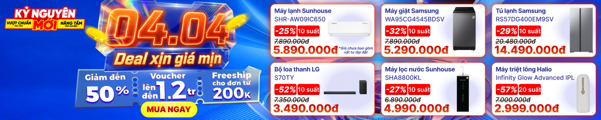 Banner Big Campaign Trang chủ