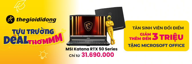 Laptop MSI RTX50 Series