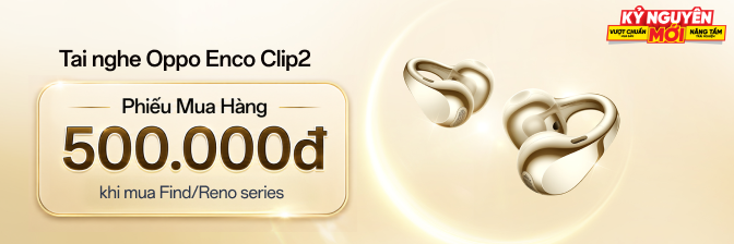 Tai nghe Bluetooth True Wireless OPPO ENCO Clip2 ETEN1