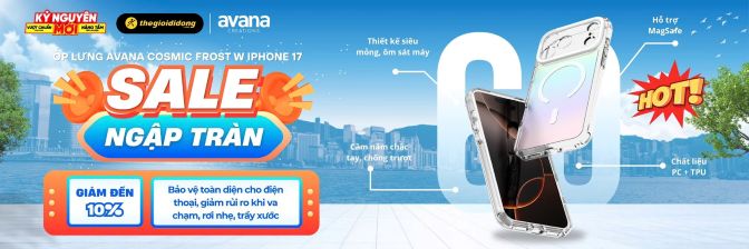 ỐP lưng avana IP 17