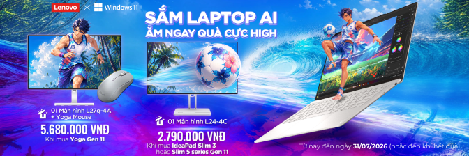 Lenovo tặng màn hình