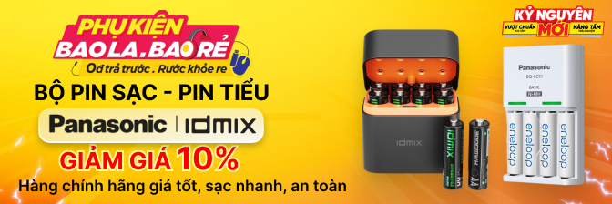 PK pin sạc pin tiểu