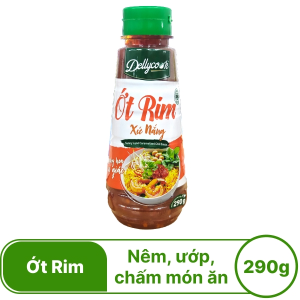 Ớt rim xứ nắng Delly Cook 290g