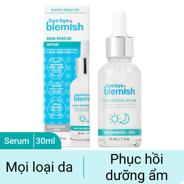 Tinh chất 9,9 % Niacinamide Bye Bye Blemish 30ml