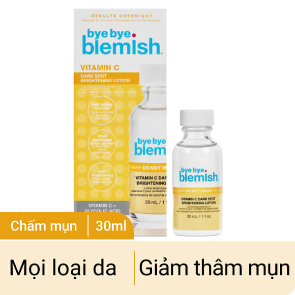 Chấm mụn Bye Bye Blemish Vitamin C Dark Spot Brightening 30ml