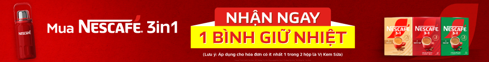 NESTCAFE TẶNG BÌNH GIỮ NHIỆT