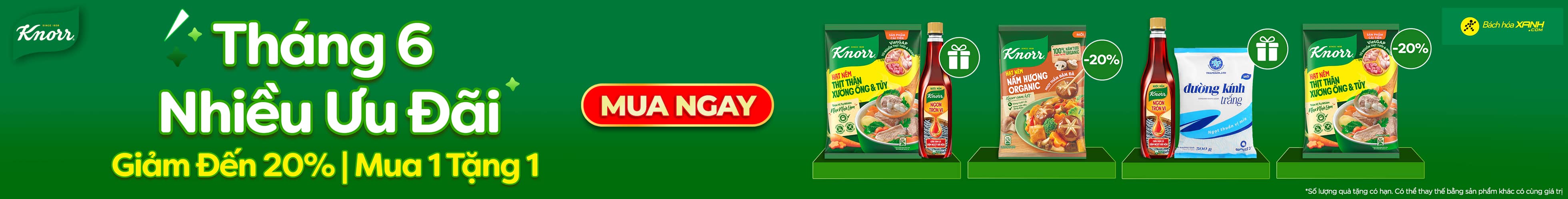KNORR MUA TẶNG QUÀ