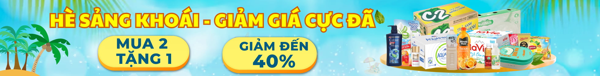 HÈ SẢNG KHOÁI, GIẢM GIÁ CỰC ĐÃ