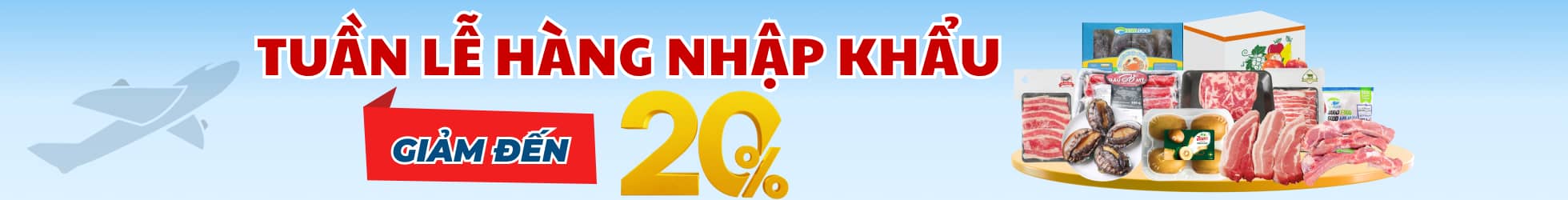HÀNG NHẬP KHẨU ĐỒNG GIẢM 20%
