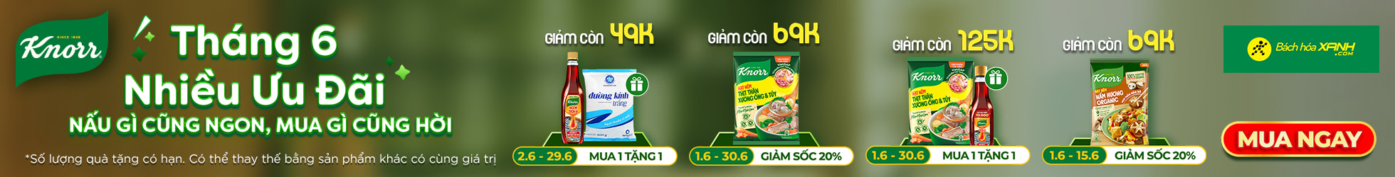 KNORR MUA TẶNG QUÀ