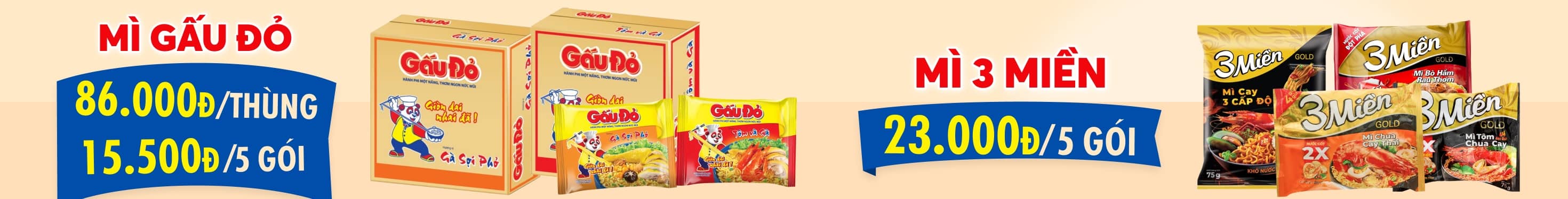 MÌ ĂN LIỀN GIẢM GIÁ