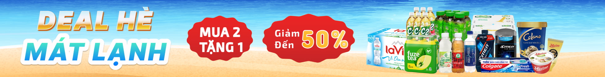 HÈ SẢNG KHOÁI, GIẢM GIÁ CỰC ĐÃ