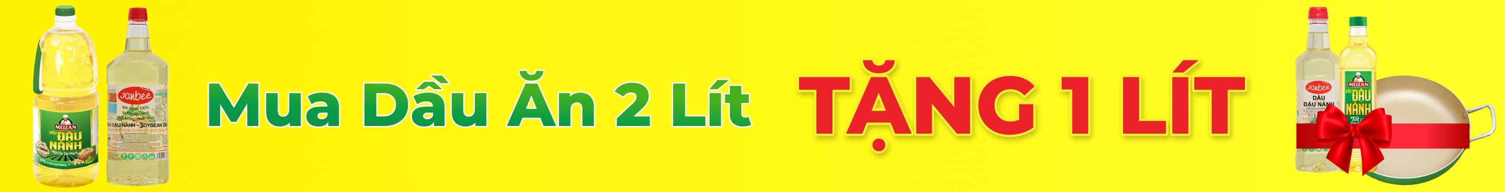 DẦU ĂN MUA 2L TẶNG 1L