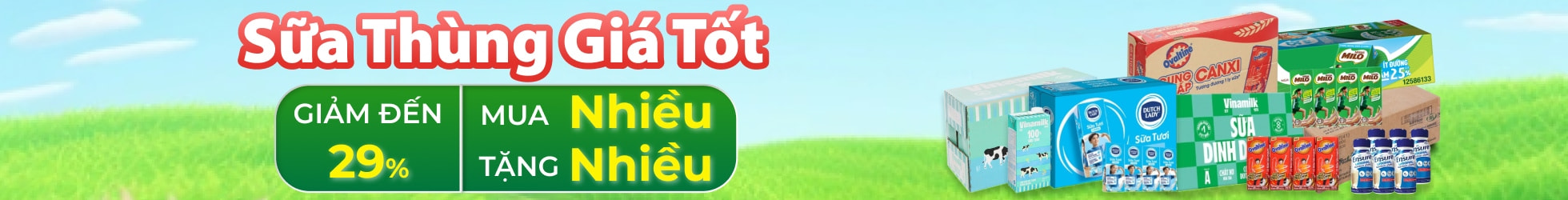 Sữa thùng giá tốt