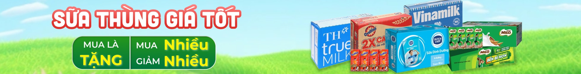 Sữa thùng giá tốt