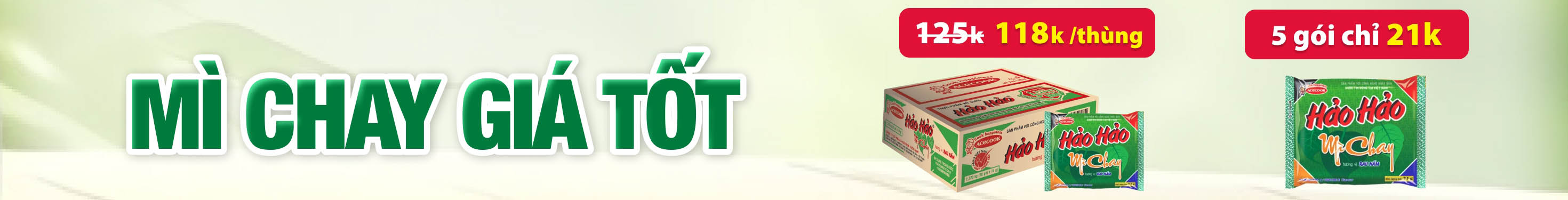 Mì thùng giá tốt