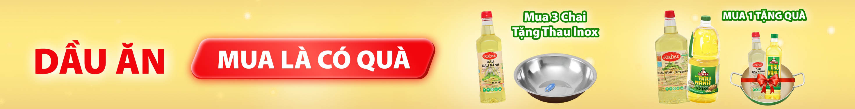 MUA DẦU ĂN ĐƯỢC TẶNG QUÀ