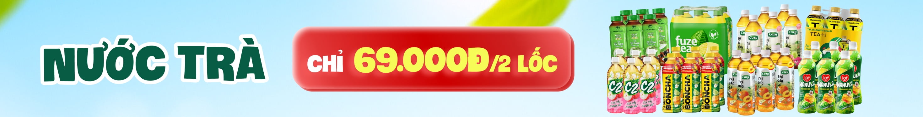 NƯỚC TRÀ GIẢM 50%
