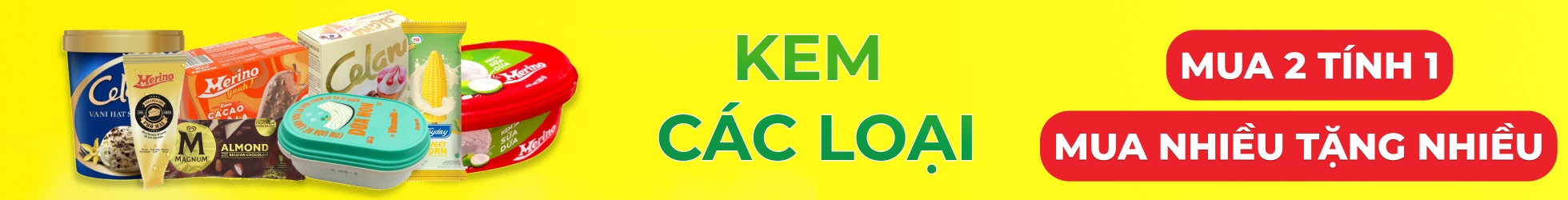 KEM MUA NHIỀU GIẢM NHIỀU