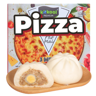 Bánh bao, bánh mì, pizza