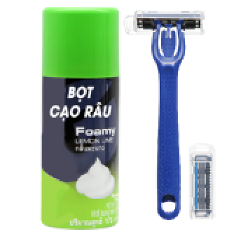 Dao cạo, bọt cạo râu