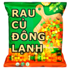 Rau, củ đông lạnh