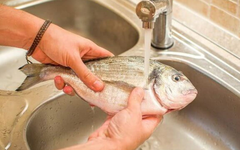 Bước 1: Rửa sạch thực phẩm Bước 1: Rửa sạch thực phẩm