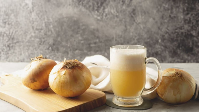 Nước cốt hành tây Nước cốt hành tây