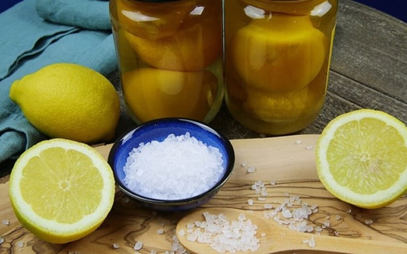 Muối + chanh Muối + chanh