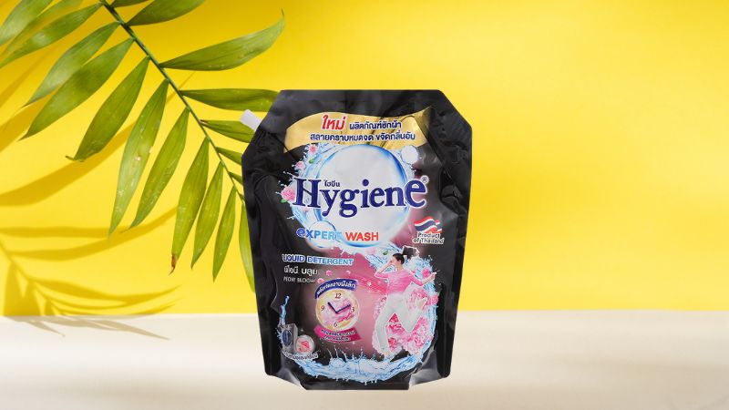 Nước giặt xả Hygiene đen Expert Wash hương hoa mẫu đơn túi 1.8 lít Nước giặt xả Hygiene đen Expert Wash hương hoa mẫu đơn túi 1.8 lít