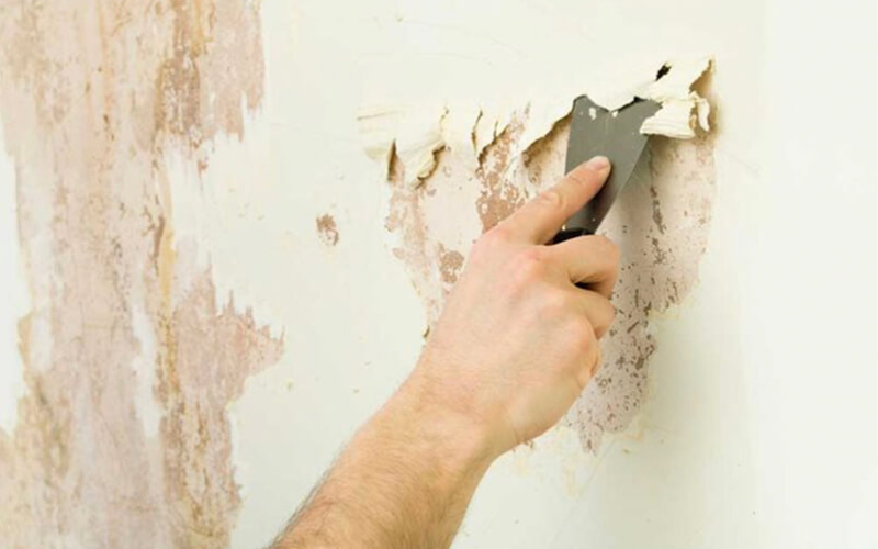 Cạo sạch lớp mốc Cạo sạch lớp mốc