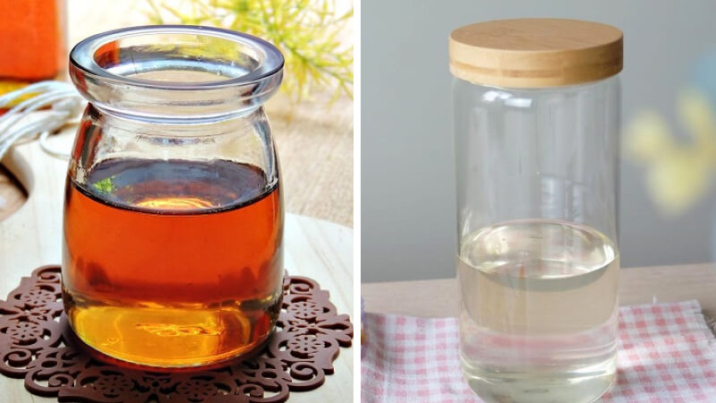 Màu nước đường của 2 loại bánh có sự khác nhau Màu nước đường của 2 loại bánh có sự khác nhau