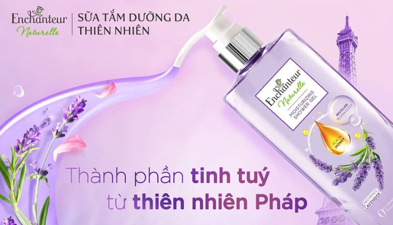 Sữa tắm Enchanteur Naturelle Lavender Sữa tắm Enchanteur Naturelle Lavender