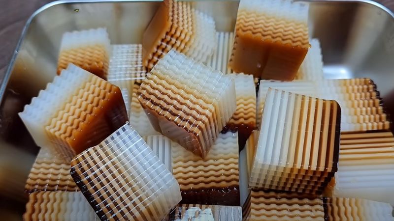 rau câu cà phê sữa dừa