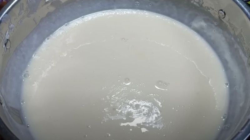 Pha rau câu sữa chua Pha rau câu sữa chua