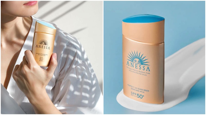 Kem chống nắng Anessa Perfect UV Sunscreen Skincare Milk SPF 50+ PA++++
