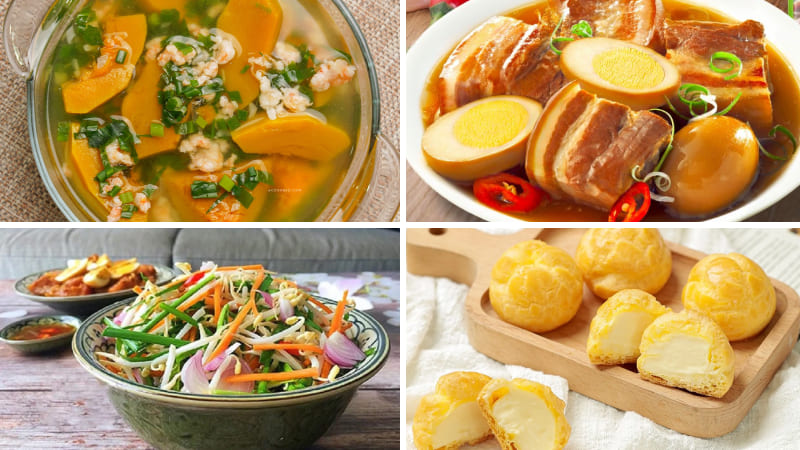 Thực đơn Giáng sinh số 12 Thực đơn Giáng sinh số 12