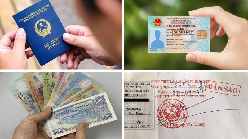 Giấy tờ tùy thân và tiền bạc (Vật bất ly thân) Giấy tờ tùy thân và tiền bạc (Vật bất ly thân)