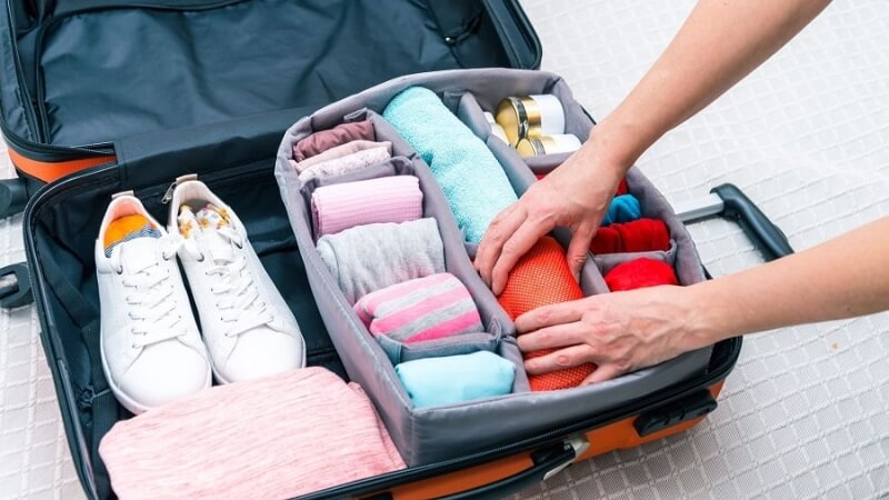 Mẹo đóng gói hành lý gọn nhẹ, thông minh Mẹo đóng gói hành lý gọn nhẹ, thông minh