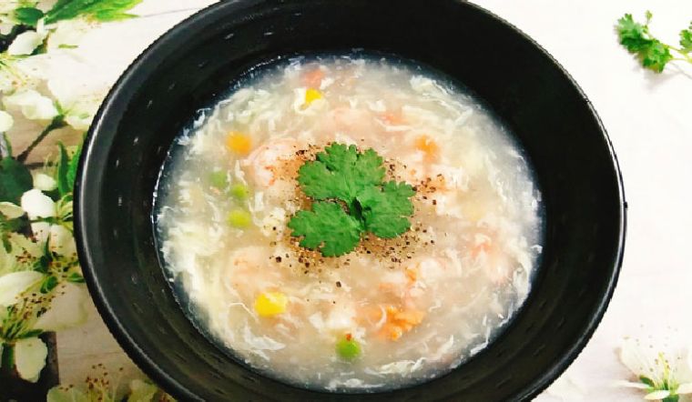Bổ sung năng lượng ngày mới với món súp tôm