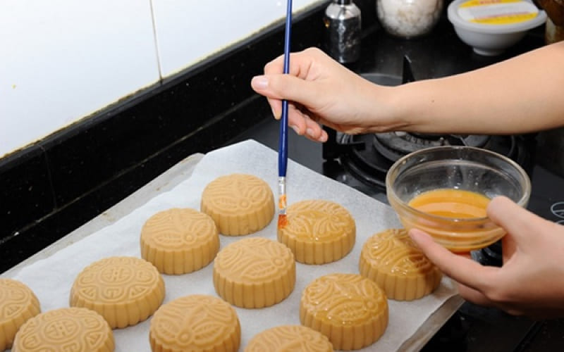 Bánh Trung Thu nhà làm thường để được khoảng 7-10 ngày