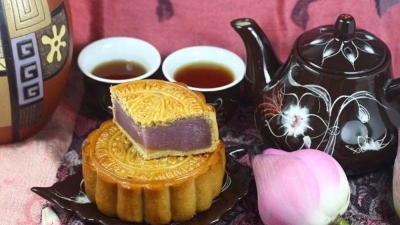Mẹo làm bánh trung thu nhân khoai môn
