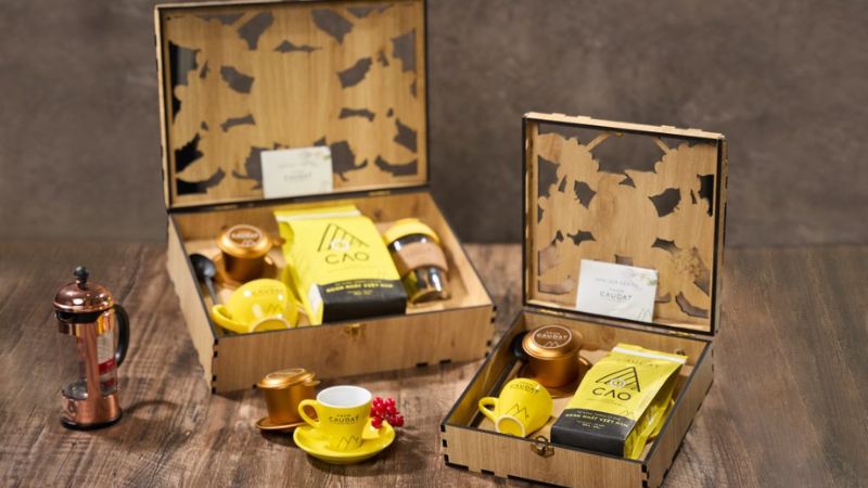 Set quà tặng trà và cà phê Set quà tặng trà và cà phê