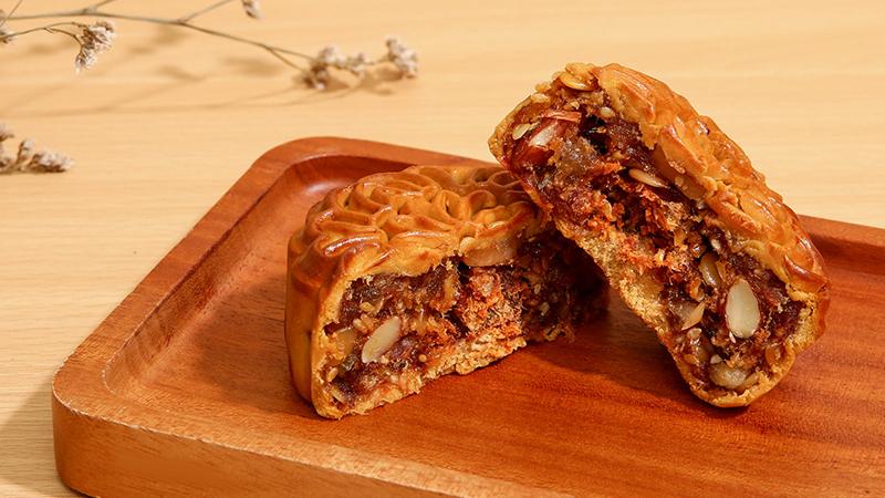 Bánh trung thu jambon sốt tiêu đen phô mai Bánh trung thu jambon sốt tiêu đen phô mai