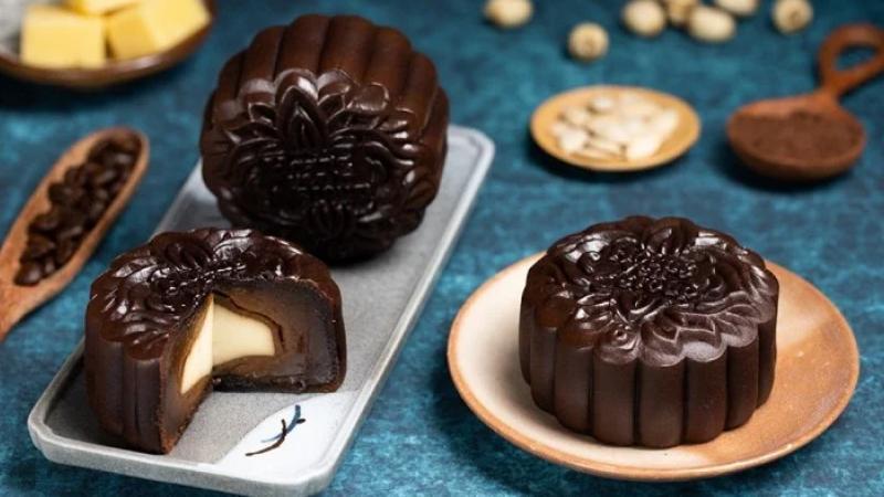 Bánh trung thu tiramisu cacao rum Bánh trung thu tiramisu cacao rum