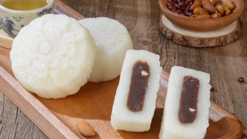 Đậu đỏ ngọt nhẹ hòa quyện vị bùi của óc chó Đậu đỏ ngọt nhẹ hòa quyện vị bùi của óc chó